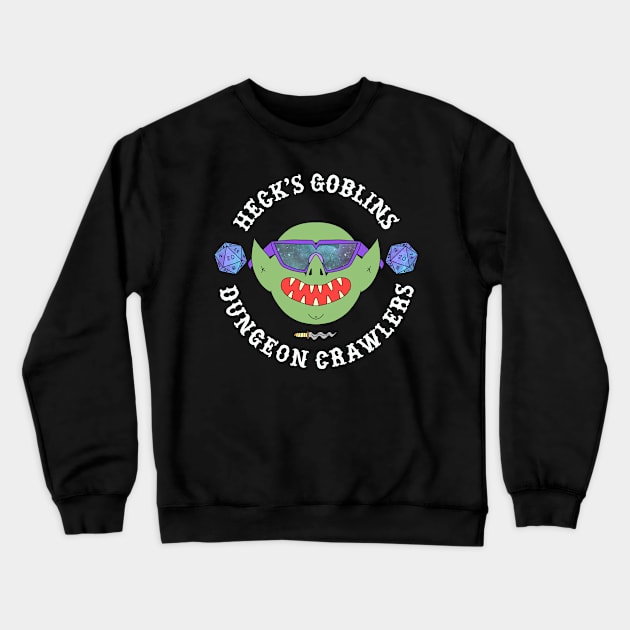 Dungeon Crawlers Association Crewneck Sweatshirt by RadicalLizard